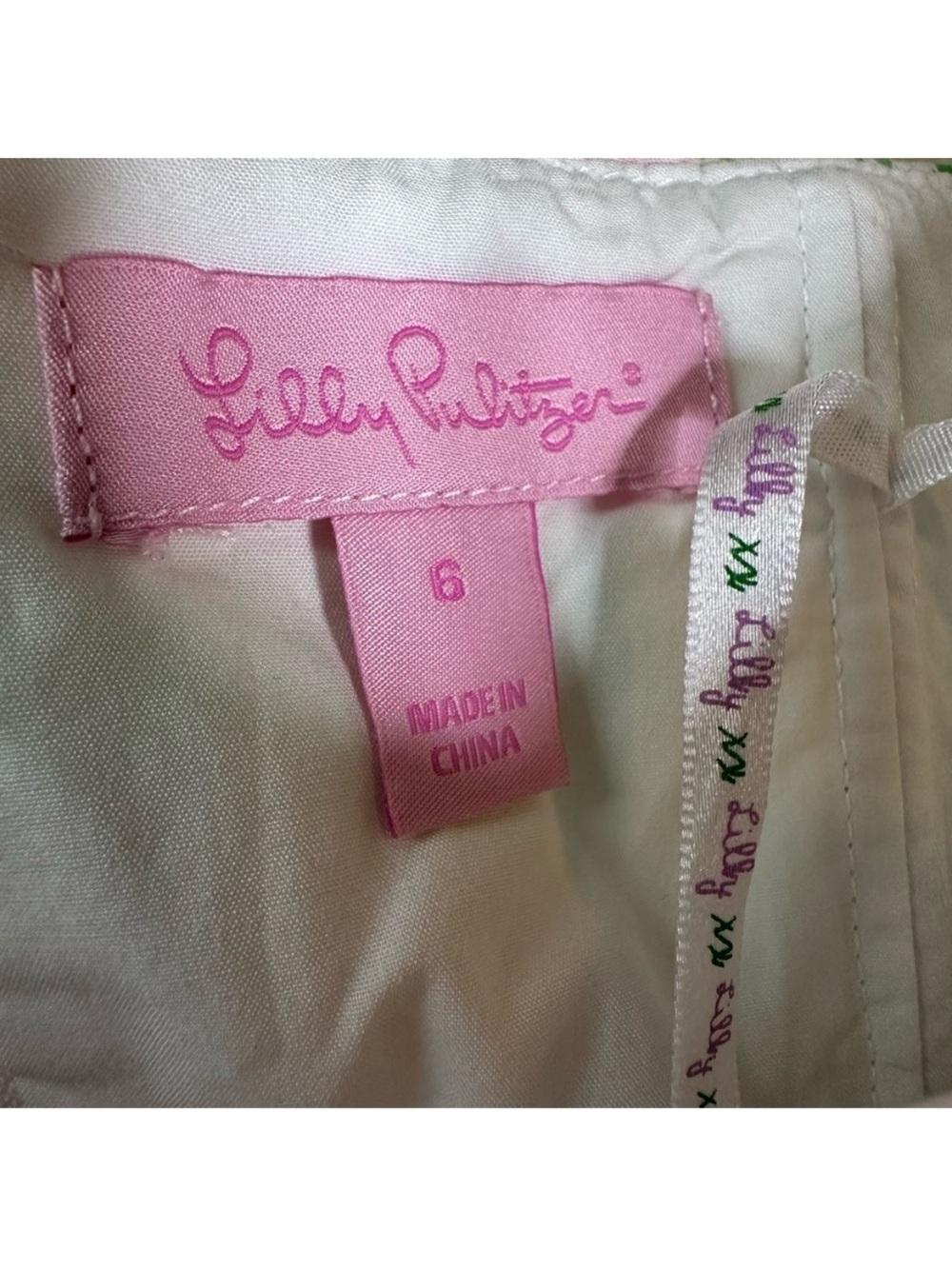 Lilly Pulitzer Women’s Strapless Dress. Size 6 - Picture 3 of 3